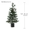 Plantas Verdes Artificiais, Pinheiros e Ciprestes, Enfeites de Árvore de Natal, Pinheiros e Ciprestes Falsos, Plantas de Vaso de Pinheiro Cipreste, Paisagismo para Sala de Estar e Vitrines, Folhagem Artificial