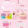 Color transparente cera de gelatina amasado música diy bolsa de material traje molde juguete descompresión para niños artefacto de descompresión para niña