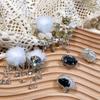 Hermoso y exquisito colgante de cristal de oso nuevo de industria pesada con nube de diamantes, broche DIY, colgante, accesorios de cadena para teléfono móvil