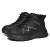 Bestseller de Douyin Zapatos de Papá para Mujer Otoño/Invierno 2026 Nuevos Versátiles Cómodos Que No Cansan los Pies Con Cordones de Caña Alta Zapatos Deportivos Casuales