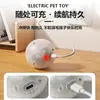 Juguete de peluche con sonido para gatos y perros, pelota saltarina para autoentretenimiento, alivio del aburrimiento, molienda de dientes, juguete para mascotas resistente a arañazos y mordeduras