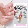 Joyería de lazo para uñas 2023 nuevo Mabe galvanizado lazo de resina lazo de joyería decoraciones de uñas