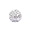Decorações de festa de aniversário disco, bolas de laser, bolas coloridas com glitter, bolas espelhadas de palco refletivas, bolas de espelho de vidro para casamento