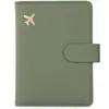 Portapasaporte Personalizado para Comodidad en el Viaje, Estuche Protector de Pasaporte Portátil, Cubierta de Pasaporte Anti-magnética, Cubierta de Pasaporte de Color Sólido PU con Hebilla Magnética