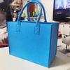 Bolso de Fieltro Nuevo del Fabricante, Bolso de Compras de Fieltro Simple, Bolsa de Regalo, Bolsa de Recuerdo, Bolsa de Regalo de Agradecimiento, Bolsa de Almacenamiento de Color Caramelo