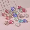 11*8mm Cristal Imitación Transparente Grano de Café Cuentas de Vidrio Hecho a Mano DIY Pulsera Collar Cuentas Accesorios de Joyería Venta al por Mayor