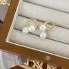 Brincos pendentes vintage de pérola estilo francês, um toque de luxo, com um design único e elegante, brincos modernos e versáteis para mulheres