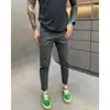 Pantalones rectos elegantes, colección de principios de otoño, elásticos, duraderos, de corte ajustado, estilo holgado, tela fina, negro lavado, jeans para hombre para la temporada actual