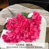 Flor artificial serie Rosa Roja, flor falsa para boda, flor de seda, flor hecha a mano, fondo para salón de bodas, pared de flores, arreglo floral, decoración, hortensia
