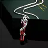 1 Pieza de Elegante Collar Largo Estilo Hip-Hop con Cuentas de Dragón para Hombres y Mujeres