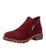 Outono e inverno 2018 Novo estilo coreano veludo bota Martin feminina zíper lateral bota curta feminina salto baixo cano baixo estilo universitário estudante mulher