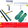 Pincel Rolo Removedor de Espuma para Tinta de Chão 20 polegadas 9 polegadas, Pincel Rolo Removedor de Espuma Feito de Material PE, Pincel Rolo Removedor de Espuma para Atacado