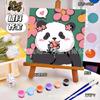 20*20 Desenho Animado Pintura a Óleo Digital DIY Colorir Pintura Decorativa Genshin Flor Pintura a Óleo Pintura a Óleo Digital Infantil Atacado