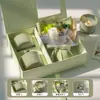 Vela de Aromaterapia Pedra de Cristal Sem Fumaça Óleo Essencial Fragrância de Alto Padrão Enfeites Casa Sala de Estar Quarto Fragrância Duradoura Lembrança