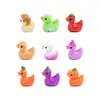 Nuevo producto transfronterizo: adorables figuritas de pato vegetal, perfectas para jardinería, paisajismo, decoraciones DIY y exhibiciones de paisajes en miniatura