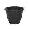 Nueva maceta redonda grande para balcón, maceta de resina espesada para plántulas, maceta de arcilla roja de imitación para jardinería, cuenco de plástico de un galón