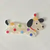 Acessórios Fofos de Desenho Animado para Festa Cachorro Gato Feminino DIY Capa de Celular Patch Grampo de Cabelo Adorno de Cabeça Acessórios para Sapato com Furo