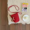 Exquisita Mini Bolso de Nicho con Patrón de Lichi para Mujer Nuevo Estilo 2026 Moda Versátil Bolso Cruzado Muy Popular Bolso Cubo para Teléfono