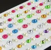 Pegatinas gema strass diamante joyería niños perla artificial diamante pegatinas coloridas Pegatinas de perlas Pegatinas de diamante de girasol