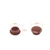 Tapón circular de 10 mm con orificio para tornillo, cubierta decorativa, a prueba de polvo, para puerta y ventana, directo de fábrica