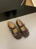 Primeiro Encontro Temporada 2026 Outono Estilo Coreano Retro Bolinhas Sapato Mary Jane Feminino Lã Fivela Única Solado Macio Fundo Plano Ballet Lã