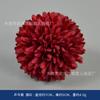 Flor de seda cor vinho flor parede de flores corsage de cabeça material para DIY bolsa moldura de foto DIY material adesivo grampo de cabelo flor decoração Hanfu