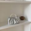 Bolsa Pequena Plissada Estilo Francês 2026 Bolsa de Mão Pequena Pérola de Alto Padrão Estilo Fada Bolsa Transversal Nuvem Estilo Suave para Mulheres