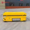 Veículo AGV Guiado por Laser com Rodas de Direção Dianteiras e Traseiras Esquerda/Direita, Veículo sem Trilhos com Elevação Hidráulica, Veículo Plataforma de Transporte Inteligente