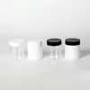 Suministro Directo de Fábrica de Grandes Cantidades de Botellas de Boca Ancha de 47 Dientes en Stock, Tarros Sellados a Prueba de Humedad de 50g para Mascarillas, Botellas de Plástico Transparente PET para Cremas