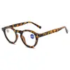 Elegantes de alta gama Retro Ovalados personalizados populares clásicos combinan con todo en stock suministro gafas de lectura anti luz azul 8272