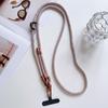 Cadena Cruzada de Dopamina Cordón para Teléfono Móvil Fuerte y Duradero para Mujer Ajustable Simple Moda Cámara Cuello Cuerda para Teléfono Móvil