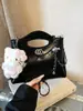 Bolsas de Mujer Transfronterizas 2025 Nuevo Estilo Textura Casual Moda Tendencia Retro Bolso de Hombro Cruzado Axila Bolso Kelly