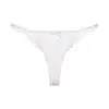 Amazon Encaje Europeo y Americano Transfronterizo Tanga Transparente para Mujer de Cintura Baja sin Costuras con Tira Fina Ropa Interior Deportiva para Mujer que No Pellizca los Glúteos