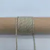 Em estoque corda de poliéster 2mm com núcleo torcido, corda de guarda-chuva mesclada, puxador de bolsa, tecelagem manual, corda para pendurar DIY, decoração de cauda de puxar à prova de vento, pingente de gota