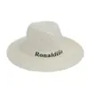 Sombrero de Sol para Hombre de Verano Transpirable para Exteriores Sombrero de Sombrilla Sombrero de Ala Ancha Sombrero de Vaquero Occidental Sombrero de Paja para Papá de Mediana Edad