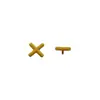 Conector Cuatro Vías Tubo Amarillo G4T20204, Conector Cuatro Vías Agujero 2mm, Diámetro Exterior 4mm, Mini Conector Cuatro Vías, Piezas Pequeñas de Producción