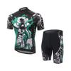 Traje de Ciclismo Xintown de Manga Corta Maillot de Ciclismo para Hombre Verano Transpirable de Secado Rápido Ropa Versión Europea y Americana Estilo Masculino