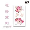 Explosiones Transfronterizas Artístico Fresco Flor Flor Tatuaje Pegatina Brazo Rosa Impermeable Duradero Tatuaje Pegatina