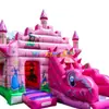Castillo inflable transfronterizo, parque infantil al aire libre, trampolín inflable, cama elástica inflable europea y americana, equipo de diversión, castillo travieso