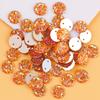 Nuevo Redondo Cosido a Mano Piña Diamante Paquete de Material DIY 10mm Acrílico Accesorios de Ropa Dorso de Cocodrilo Taladro Cosido a Mano