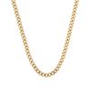 Collar de plata con cadena Taigang de hip-hop europeo y americano, cadena gruesa de 14 k, collar de acero de titanio, joyería con cadena hacia adelante y hacia atrás, joyería de moda