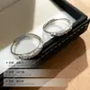 Juego de Anillos Pixiu de Plata S925 para Pareja, Hombres y Mujeres, Estilo de Alta Gama, Anillo de Regalo Popular