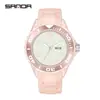 Sanda 1053 Aliexpress Estilo Ins Relógio de Quartzo para Estudantes Masculinos e Femininos À Prova d'Água Personalizado Criativo Produtos de Performance Fornecimento Direto