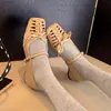 Zapatos de piel para mujer Mary Jane con cordones, transpirables, de piel de vacuno perforada, 2026, tacón medio grueso, puntera cuadrada, piel genuina, para aumentar la altura