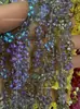Atacado 10mm Contas de Trevo de Quatro Folhas Vidro de Cristal Jateado Liso Transparente Contas Soltas para DIY Miçangas Acessórios Artesanais