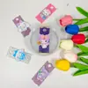 Placa de Nombre Acrílica con Brillo Transfronteriza DIY Accesorios para Portavasos de Vaso de Agua Stanley de 40 oz Tapa de Vaso de Dibujos Animados Linda