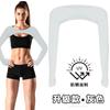 Chal de Protección Solar para Deportes de Golf de Verano Chal para Montar al Aire Libre Manga Integrada para Mujer Sombrilla Multiusos Manga de Seda de Hielo