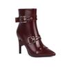 Comercio Exterior Transfronterizo Estilo Europeo y Americano Punta Fina Tacón de Aguja Botines Cortos de Moda para Mujer Talla Grande Y5-2 Sexy y Alargan las Piernas