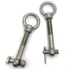 Chenxingcheng Juego de Pernos de Ojo de Elevación de Acero Inoxidable 304 Accesorios de Bloqueo de Perno Ojo de Pez para Tapa de Registro de Tanque