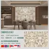Nuevo Modelo Superficie de Cristal 1200*2400 Fondo Brillante Pared de Fondo Entrada Isla de Jade Azul Mesa Mostrador de Bar Mesa de Café Cristal Azul